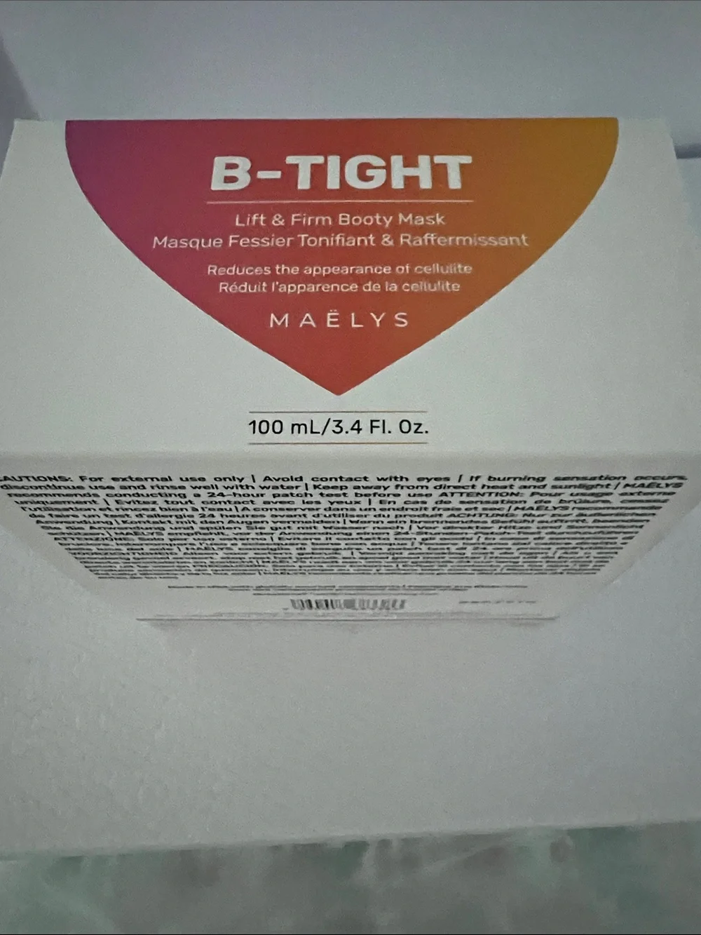 MAELYS B-TIGHT Lift & Firm Booty Mask - 100 ml